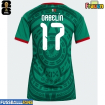 Mexiko Orbelin Pineda #17 Heimtrikot Frauen EM 2024 Kurzarm